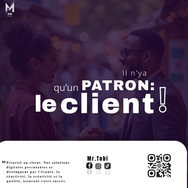 le client est le seul patron